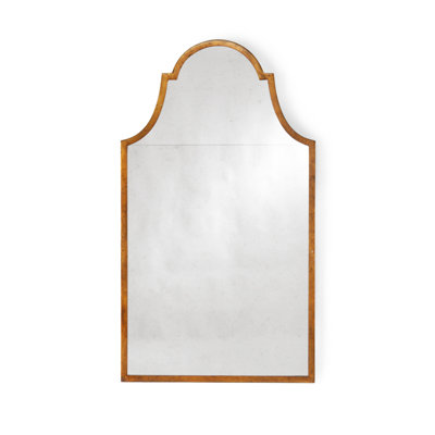 Lisa Kahn Metal Flat Wall Mirror