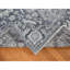 Tapis oriental gris anthracite 7 po 10 po x 10 po 2 po avec de la laine texturée noué à la main Oushak Influence 137607A2AF764F16985837D52D815D40