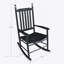 Chaise berçante en bois-1219543397