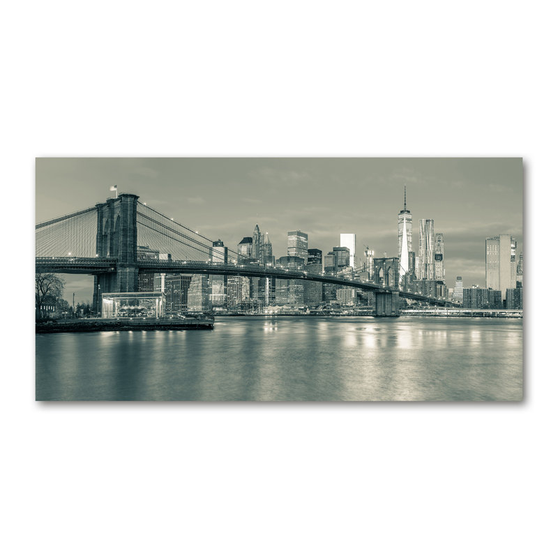 Manhattan New York - No Frame Print on Canvas