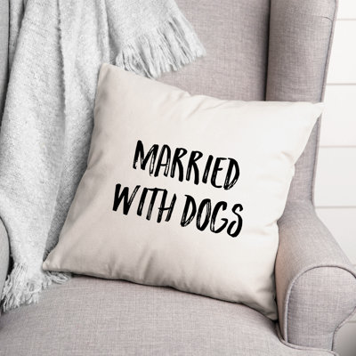 Coussin «Married with Dogs»