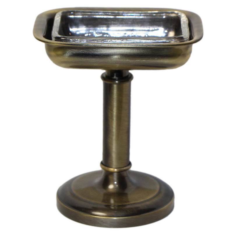 Plat à savon Gober, Laiton antique