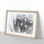 Spotted Feather in Abstract - Picture Frame Graphic Art Print-55729818-55729820