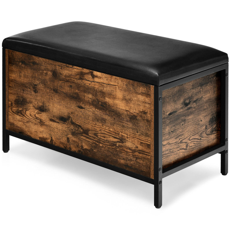 Navasota Upholstered Storage Bench