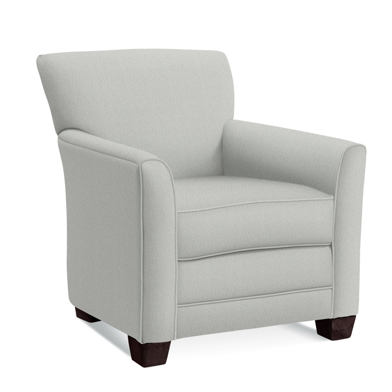 Buckley Armchair, Basic Blue; 0317-63, Java Finish
