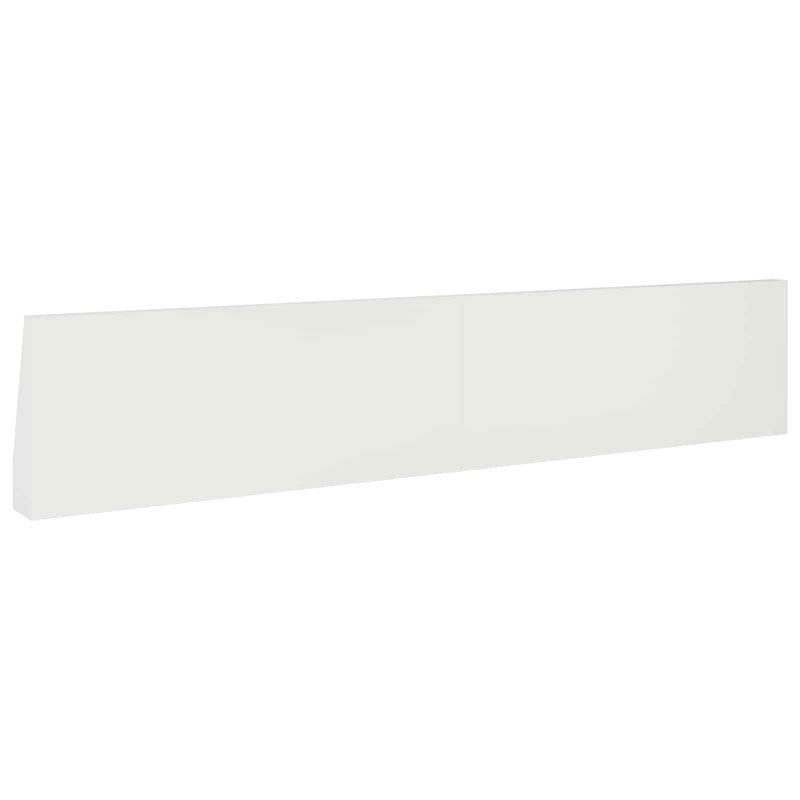 50 cm H x 80 cm W with 2 Panel(s) Included, 40cm H x 100cm W, White