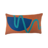 Blah Blah Wool Lumbar Pillow Cover