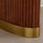59" MDF Oval Console Table-399034903