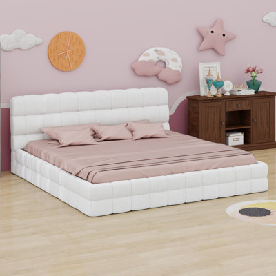 Luxury Upholstered Platform Bed