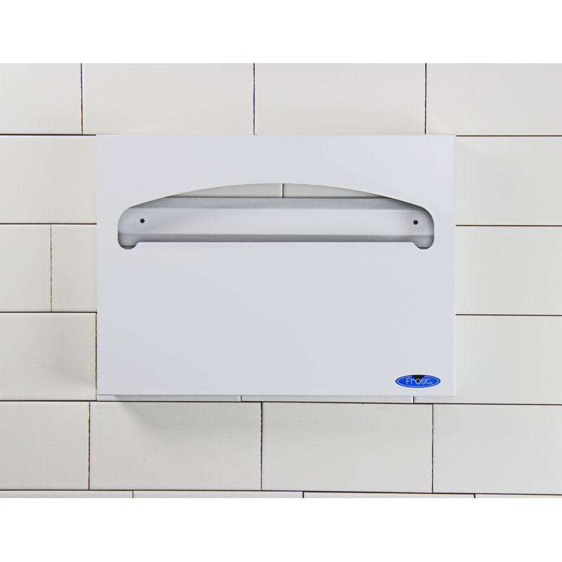 Distributeur de couvre-siège de toilette, Blanc
