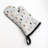 Bee Bright Abstract Oven Mitt Cotton Twill