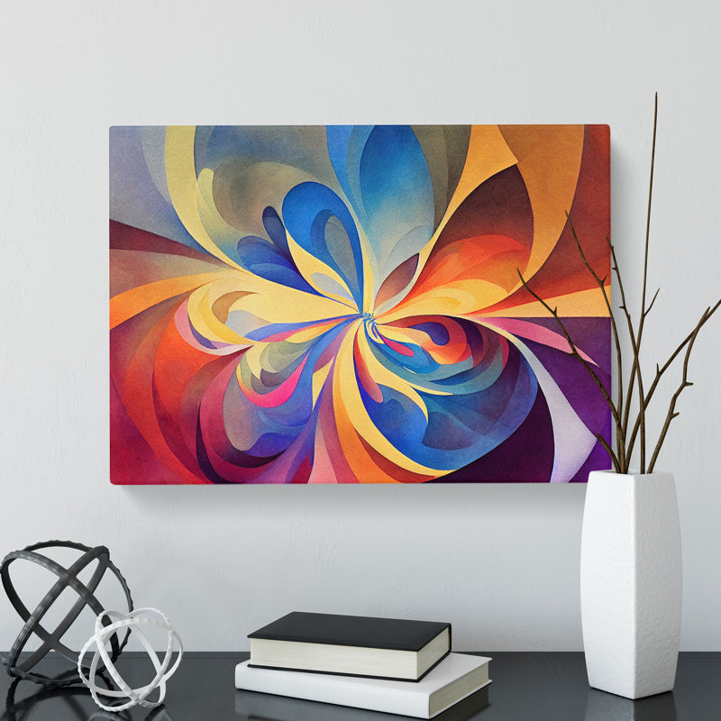 Fractal Art Abstract Vol.2 - Wrapped Canvas, 40cm H x 60cm W x 3cm D