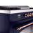 ILVE Nostalgie II Series 60 inch Dual Fuel Range with 5 Sealed Burners, Griddle, Frenchtop (Glass Door)-98196811-98196825