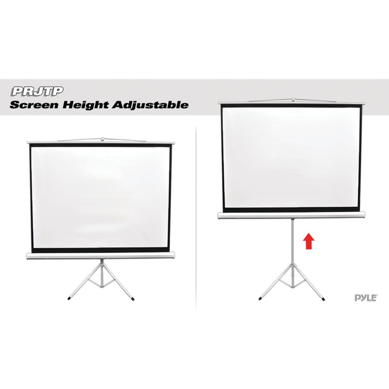 Pyle Manual Projector Screen Projector Screen