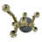 37.8'' H Metal Tabletop Candlestick