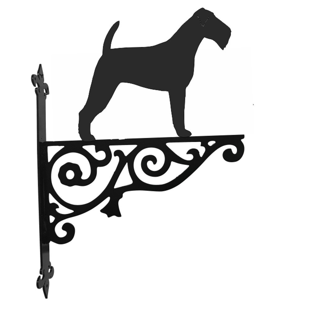 Irish Terrier Ornamental Hanging Bracket