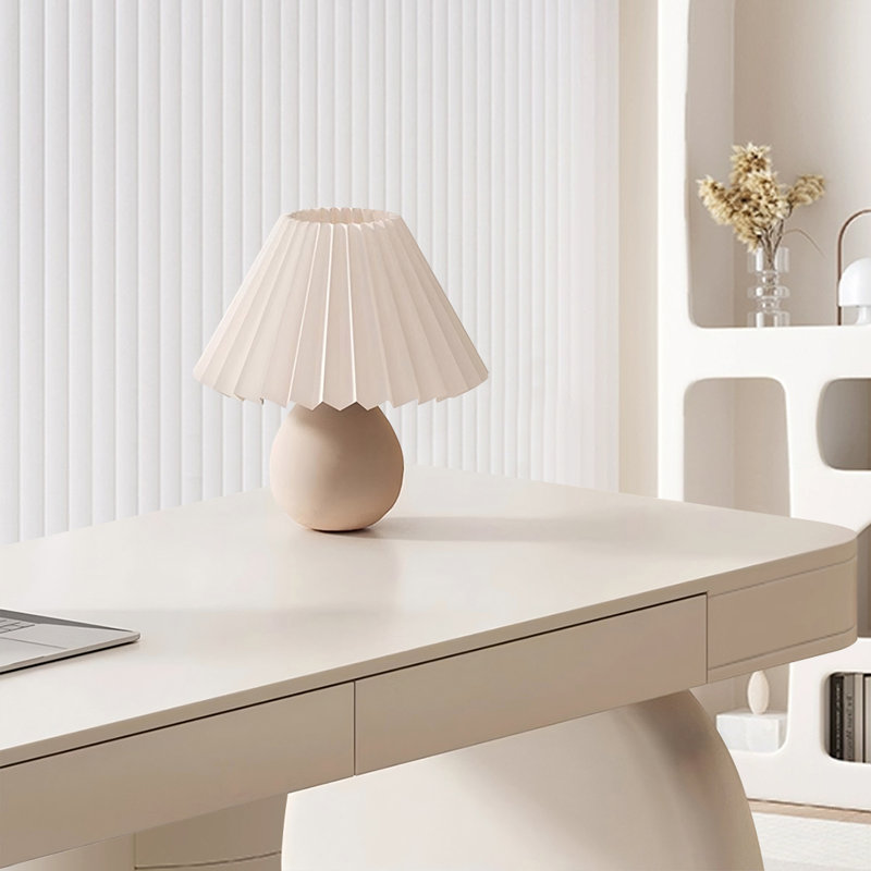 White Rectangular Manufactured Wood with 2 drawers desk, 29.53" H x 55.12" W x 23.62" D