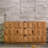 Retro Burlywood Solid Wood Sideboard