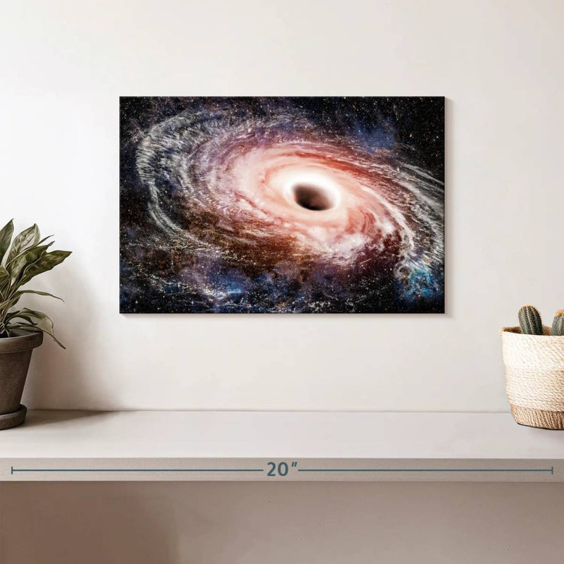 Oberle Into The Black Hole, 8" H x 12" W