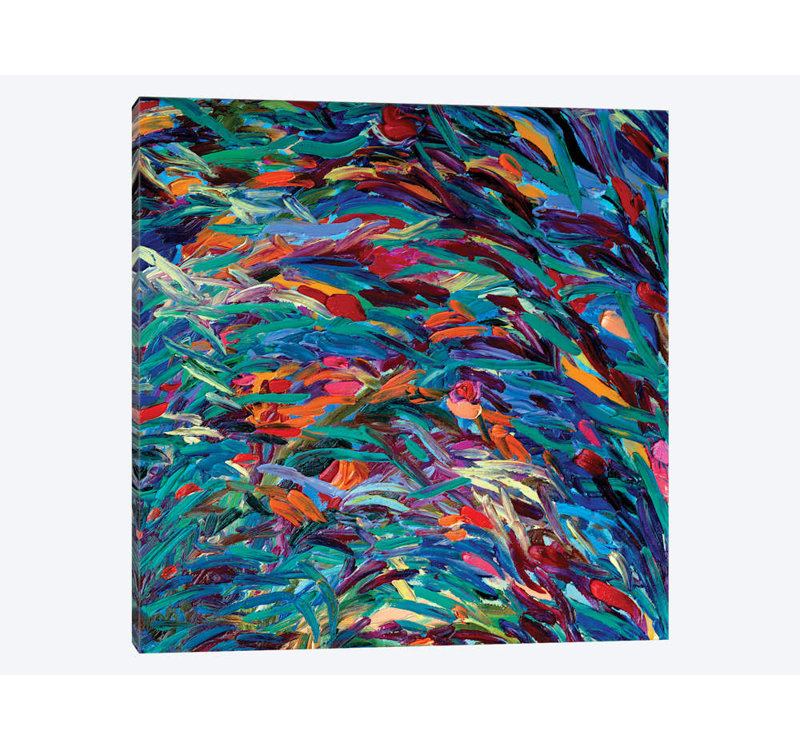 «DC 039» par Iris Scott, reproduction d'art graphique sur toile, H 18 po x l 18 po x P 1,5 po, Toile avec cadre noir