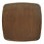 Tablette de rangement moderne en bois avec finition noyer-618315142