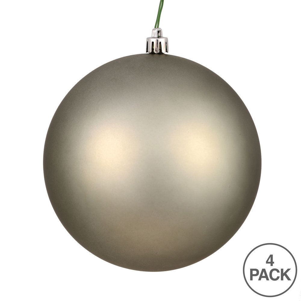 Shatterproof Bauble, 4.75" H x 4.75" W x 4.75" D, Wrought Iron 1