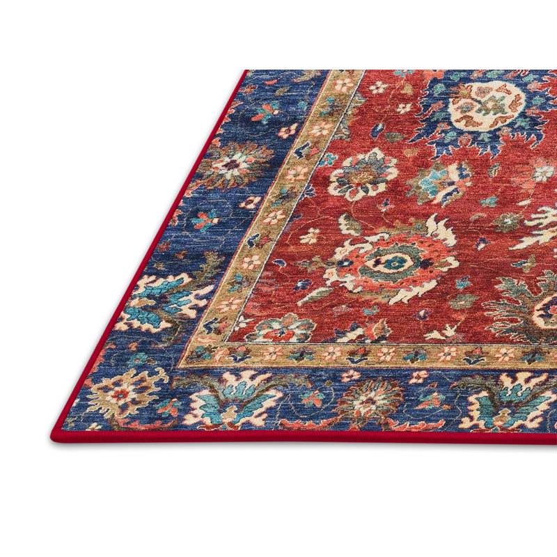 Abstract Indoor Rug, Rectangle 7' x 9'