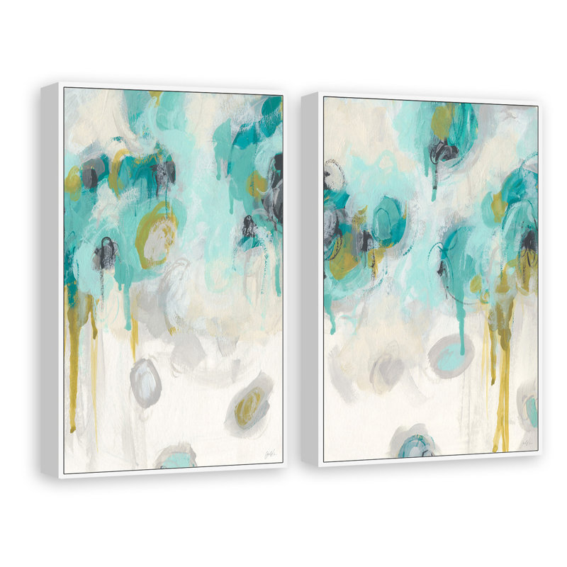 " Sea Cloud " 2 - Pieces, 18" H x 12" W x 1.5" L