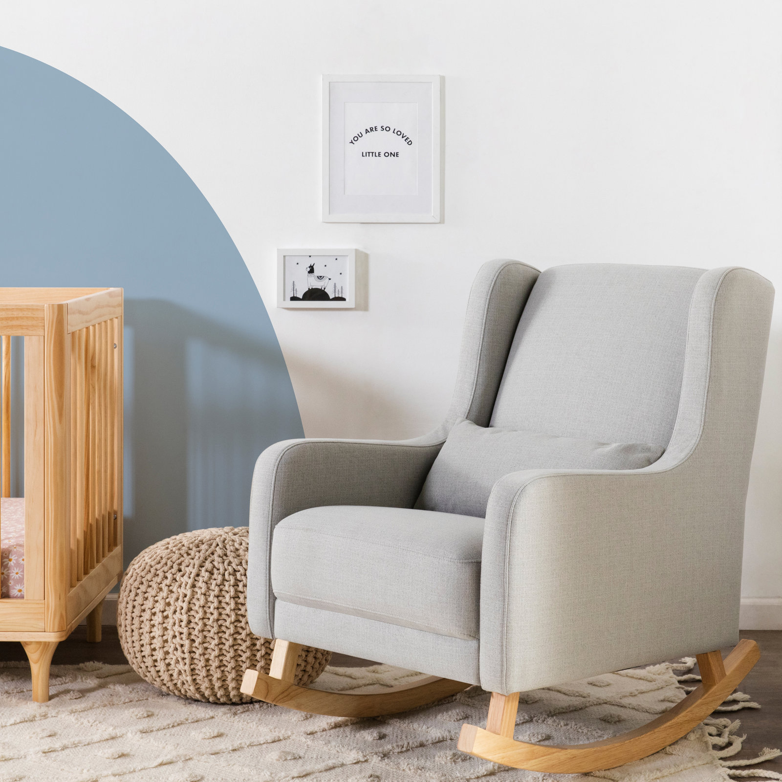 Kai Rocking Chair, Gray