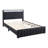 Ozara 3-Piece Bed And Nightstand Bedroom Set With Charging Stations-202335252-202335255-202335249