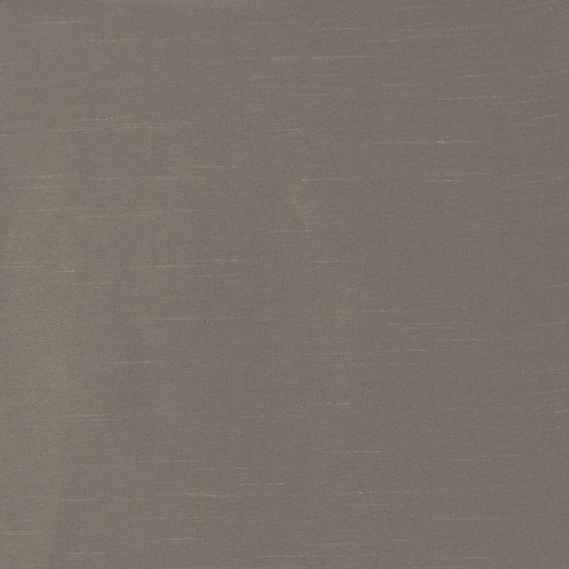 Panneau de rideau simple obscurcissant en soie artificielle Karlita, Étain, L 50 po x L 120 po