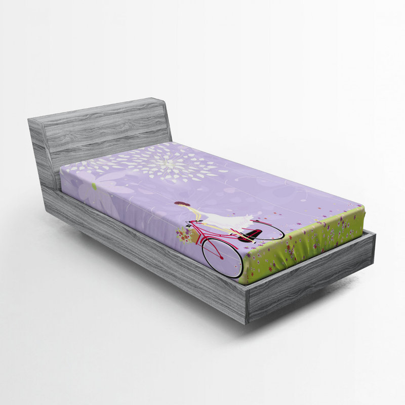 Microfiber Fitted Sheet, Twin Fitted Sheet