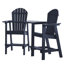 Chaise Adirondack d'extérieur en bois Bronya-134206157