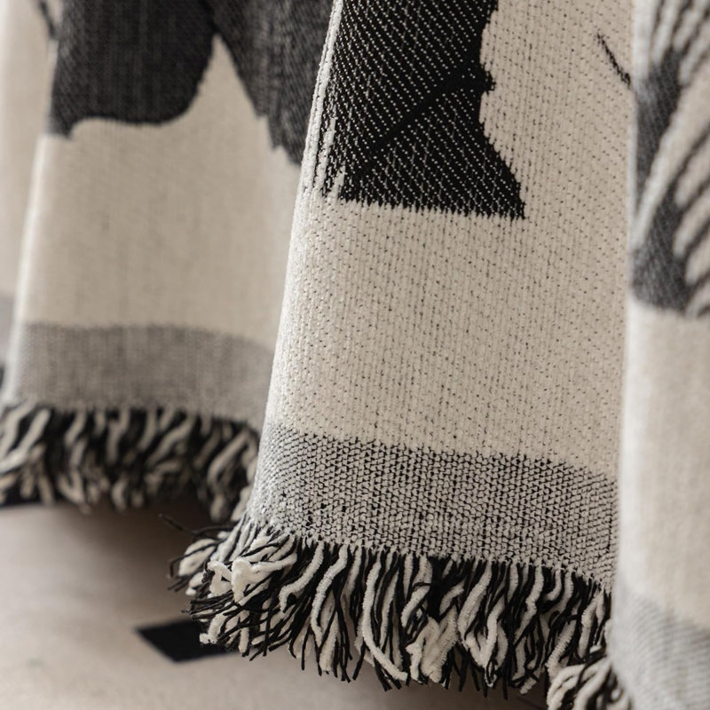 Housse pour canapé à coussins en T en chenille