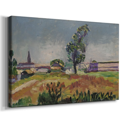La Garonne à Toulouse-Henri Matisse-Toile tendue avec châssis-1899