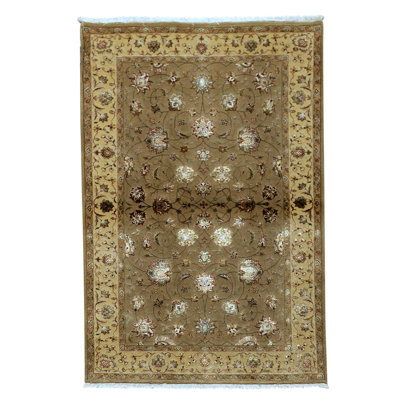 Wool Floral Indoor Rug