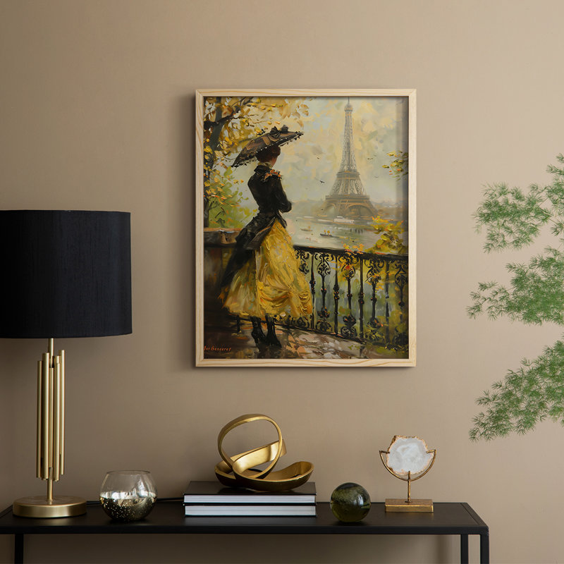 Reproduction encadrée WOMEN Series DCX - bois massif, H 21 po x l 17 po, Naturel