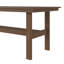 Table de salle à manger extérieure en PEHD pour 6 personnes - toutes saisons-1628893677