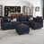 Blue Polyester