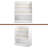 Kids Bookshelf With Open Storage, Front-Facing Children's Bookcase, Multi-Tier Wooden Book Display Shelf