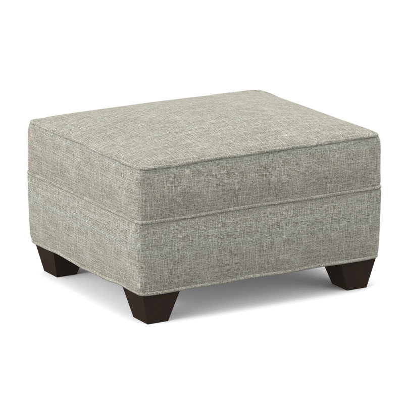 Repose-pieds rectangulaire large de 26 po Phillips, Cafelle, Quartz Archetype