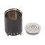 Round Stainless Steel Charcoal Fire Pit