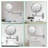 Laflair Metal Flat Wall Mirror