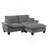 Sailboat-Inspired Modular Cloud Sofa With Removable Ottoman