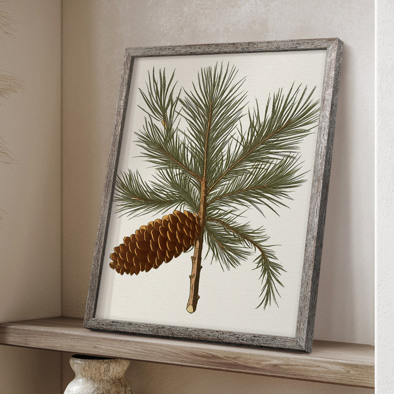 «Christmas Holiday Art», série 2-CCL XXII, reproduction encadrée - bois massif, H 11 po x l 9 po