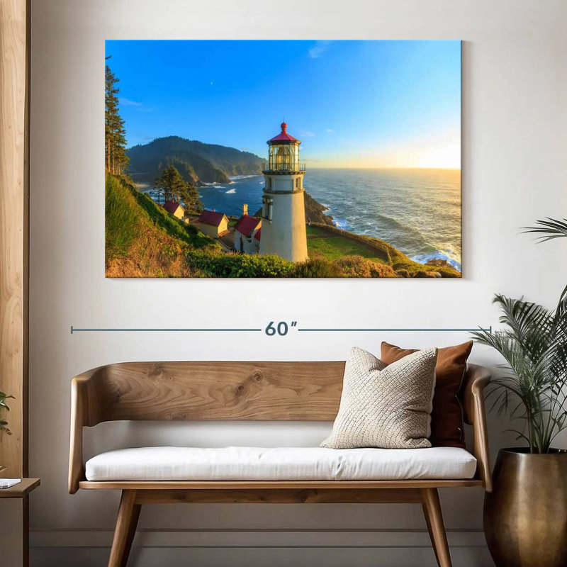 Phare Aletra Heceta Head, H 34 po x l 51 po