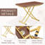 Table élévatrice moderne avec pieds en métal-130041693