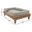 Cuahtemoc Orthopedic Polyester Pet Bed