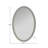 Varsha Oval Glossy Nickle Mirror-348517962