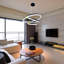 3 Rings 80cm Tiered Chandelier,Modern Dimmable LED Acrylic Crystal Chandelier Pendant Lighting